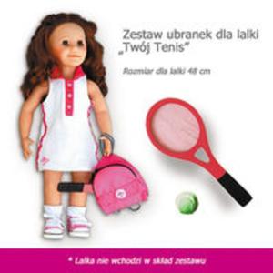 Zestaw ubranek dla lalki Twj Tenis - 2857726483