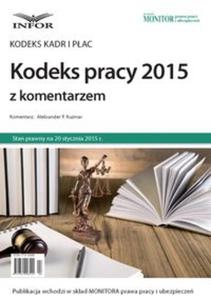 KODEKS PRACY 2015 z komentarzem - 2857726826