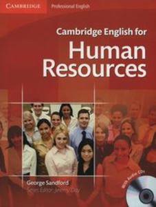 Cambridge English for Human Resources Student's Book +CD - 2857727468