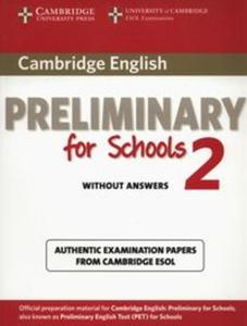 Cambridge English Preliminary for Schools 2 Student's Book - 2857727473