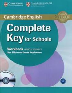 Complete Key for Schools Workbook without answers + CD - 2857727477