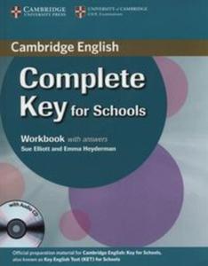 Complete Key for Schools Workbook with answers +CD - 2857727478