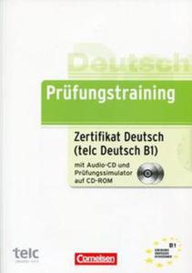 Prufungstraining DaF B1 Zertifikat Deutsch / telc Deutsch B1 Ubungsbuch mit CD und CD-ROM - 2857727796