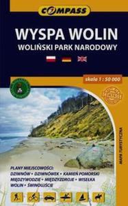 Wyspa Wolin Woliski Park Narodowy mapa turystyczna - 2857727830