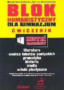 Mistrz egzaminw Blok humanistyczny dla gimnazjum wiczenia - 2825662332