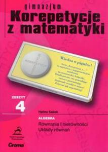 Zeszyt 4 gimnazjum Korepetycje z matematyki - 2825662336