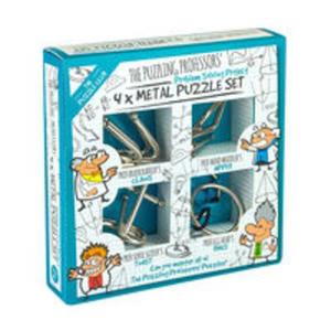 amigwka The Puzzling Professors' 4 x Metal Puzzle Set Nr. kat PPPC1425 - 2857728066