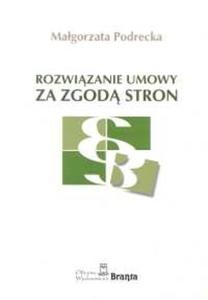 Rozwizanie umowy za zgoda stron