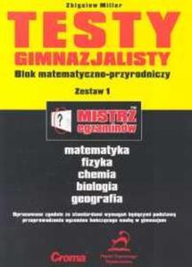 Mistrz egzaminw Blok matematyczno-przyrodniczy - 2825662365