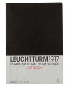 Notatnik Leuchtturm1917 Jottbook A4 gadki 60 kartek czarny - 2857728826