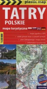 Tatry polskie Mapa turystyczna 1:30 000 - 2857730033