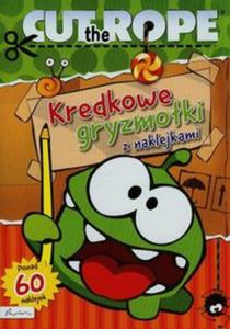 Cut The Rope Kredkowe gryzmoki z naklejkami