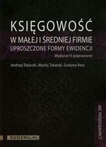 Ksigowo w maej i redniej firmie uproszczone formy ewidencji + CD