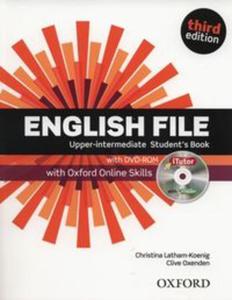 English File Upper-intermediate Student's Book with iTutor and Online Skills - 2857730882