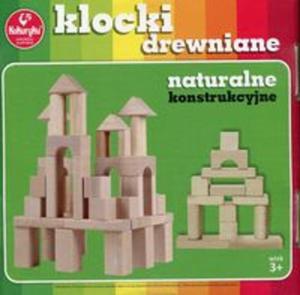 Klocki drewniane naturalne konstrukcyjne - 2857731711