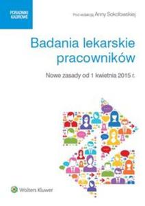 Badania lekarskie pracownikw - 2857731998