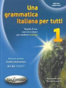 Una grammatica italiana per tutti 1 ksika - 2857732578