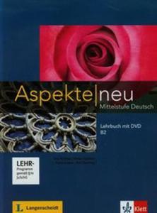 Aspekte neu Mittelstufe Deutsch Lehrbuch mit DVD B2 - 2857733114