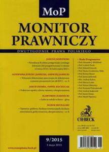 Monitor prawniczy 09/15 - 2857733129