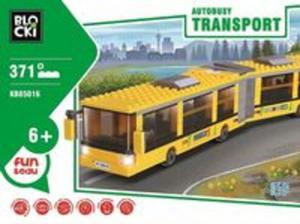 Klocki Blocki Transport Autobus przegubowy 371 elementw - 2857733313