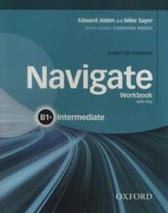 Navigate Intermediate B1+ Workbok With Key + CD - 2857733316