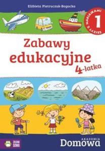 Domowa Akademia. Zabawy edukacyjne 4-latka cz.1 - 2857733617