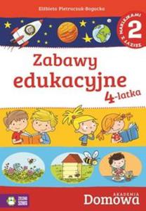 Domowa Akademia. Zabawy edukacyjne 4-latka cz.2 - 2857733618