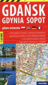 Gdask Gdynia Sopot plan miasta 1:26 000 - 2857733939