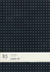 Notatnik B5 Paper-oh Quadro Black on Grey gadki - 2857734088