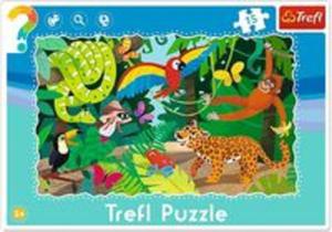 Puzzle 15 ramkowe - Las tropikalny