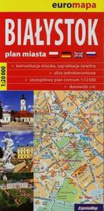 Biaystok plan miasta 1:20 000