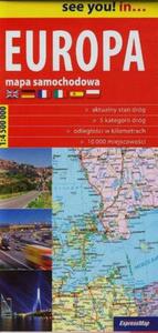 Europa mapa samochodowa 1:4 500 000 - 2857734823