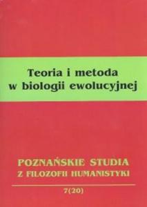 Teoria i metoda w biologii ewolucyjnej - 2825662658