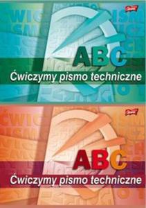 Blok do pisma technicznego A4 6 kartek 10 sztuk mix