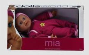 Lalka bobas Mia z mikkiego materiau 25 cm - 2857734894