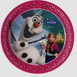 Talerzyki papierowe Frozen 8 sztuk