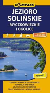 Jezioro Soliskie, Myczkowieckie i okolice Mapa turystyczna 1:25 000 - 2857735084