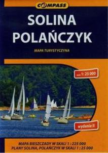 Solina Polaczyk Mapa turystyczna 1:25 000