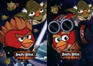 Zeszyt A5 Angry Birds Star Warsw trzy linie 16 kartek 15 sztuk mix - 2857735265