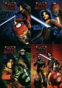 Zeszyt A5 Star Wars Rebels w trzy linie 16 kartek 15 sztuk mix - 2857735273