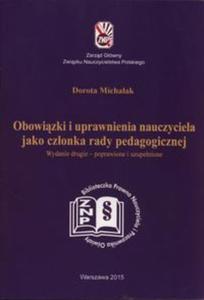 Obowizki i uprawnienia nauczyciela jako czonka rady pedagogicznej - 2857735305