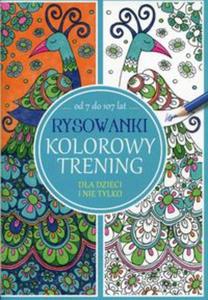 Rysowanki. Kolorowy trening - 2857735444