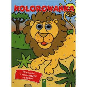 KOLOROWANKA Z RUCHOMYMI OCZKAMI-LEW NVG 4007148012656 - 2857735617