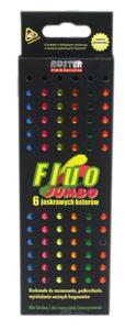 Kredki FLUO JUMBO 6 kolorów