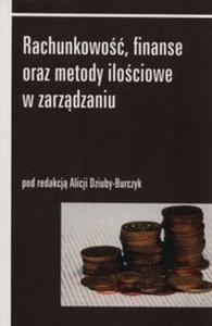 Rachunkowo, finanse oraz metody ilociowe w zarzdzaniu - 2857737706