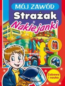 Mój zawód. Straak. Naklejki z brokatem