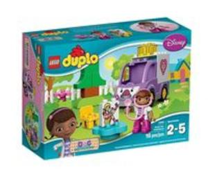 Lego Duplo Klinika dla pluszakw Karetka - 2857741048