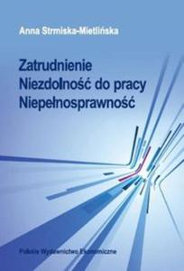 Zatrudnienie Niezdolno do pracy Niepenosprawno - 2857742602