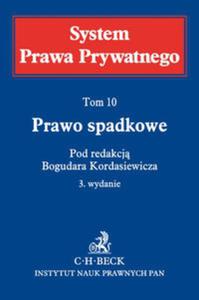 Prawo spadkowe System Prawa Prywatnego Tom 10 - 2857743048