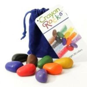 Kredki Crayon Rocks w aksamitnym woreczku 8 kolorw - 2857743422